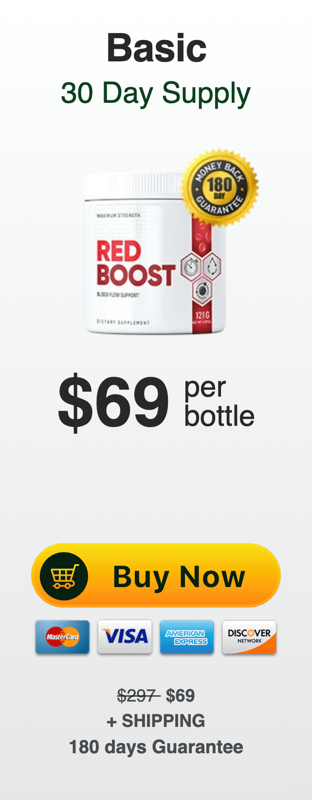 Red Boost Buy 1 Bottle